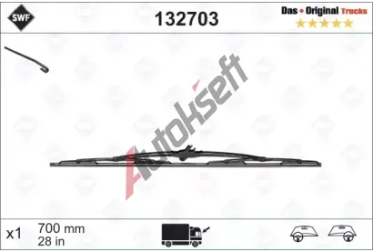 SWF Stra 700 mm SWF 132703, 132703