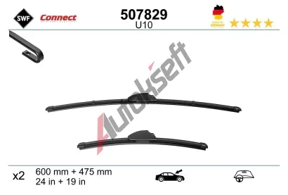 SWF Stěrač CONNECT MADE IN GERMANY SWF 507829, 507829  SWF Stěrač CONNECT MADE IN GERMANY SWF 507829, 507829