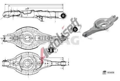 SWAG Rameno zav�en� kol SWG 33 11 0004, 33 11 0004