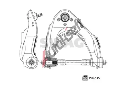 SWAG Rameno zav�en� kol SWG 33 11 2072, 33 11 2072