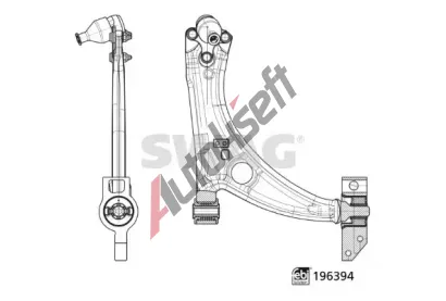 SWAG Rameno zav�en� kol SWG 33 11 2152, 33 11 2152