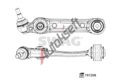 SWAG Rameno zavěšení kol SWG 33 11 2537, 33 11 2537 SWAG Rameno zavěšení kol SWG 33 11 2537, 33 11 2537