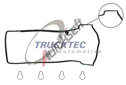TRUCKTEC AUTOMOTIVE Sada tsnn krytu hlavy vlce TCT 02.10.119, 02.10.119