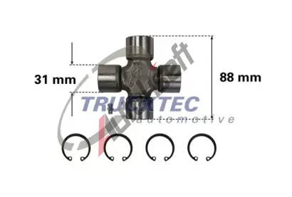 TRUCKTEC AUTOMOTIVE Kloub podlnho hdele TCT 02.34.012, 02.34.012
