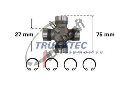 TRUCKTEC AUTOMOTIVE Kloub podlnho hdele TCT 02.34.041, 02.34.041