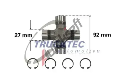 TRUCKTEC AUTOMOTIVE Kloub podlnho hdele TCT 02.34.043, 02.34.043
