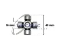 Kloub sloupku zen TRUCKTEC AUTOMOTIVE ‐ TCT 02.34.046