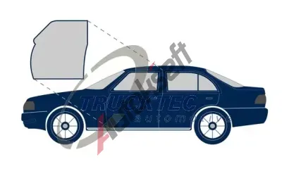 TRUCKTEC AUTOMOTIVE Těsnění dveří TCT 02.53.027, 02.53.027 TRUCKTEC AUTOMOTIVE Těsnění dveří TCT 02.53.027, 02.53.027