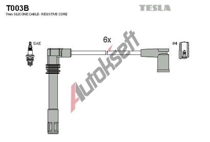 TESLA Zapalovac kabely alternative TE T003B, T003B