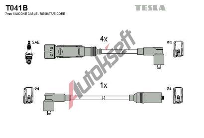 TESLA Zapalovac kabely alternative TE T041B, T041B