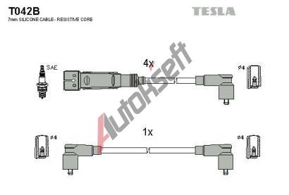 TESLA Zapalovac kabely alternative TE T042B, T042B