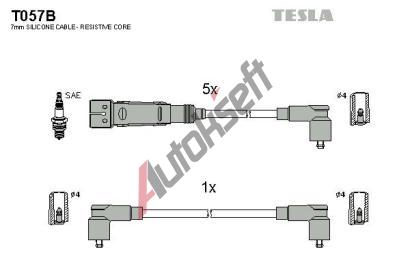 TESLA Zapalovac kabely alternative TE T057B, T057B