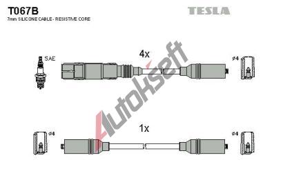TESLA Zapalovac kabely alternative TE T067B, T067B