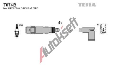 TESLA Zapalovac kabely alternative TE T074B, T074B