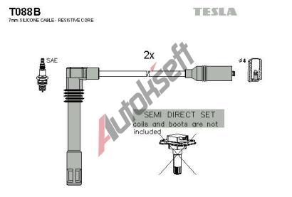 TESLA Sada kabel pro zapalovn alternative TE T088B, T088B