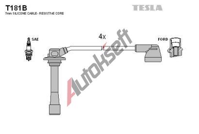TESLA Sada kabel pro zapalovn TE T181B, T181B