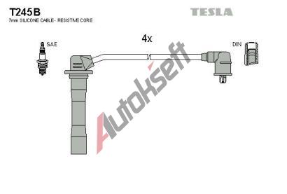 TESLA Sada kabel� pro zapalov�n� TE T245B, T245B