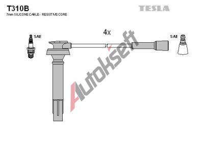 TESLA Sada kabel pro zapalovn TE T310B, T310B