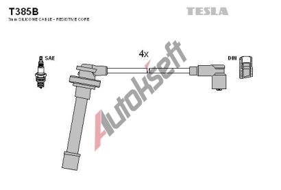 TESLA Sada kabel pro zapalovn TE T385B, T385B