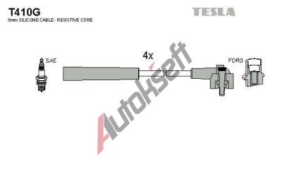 TESLA Sada kabel pro zapalovn TE T410G, T410G