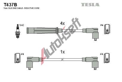 TESLA Sada kabel� pro zapalov�n� TE T437B, T437B