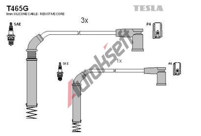 TESLA Sada kabel pro zapalovn TE T465G, T465G