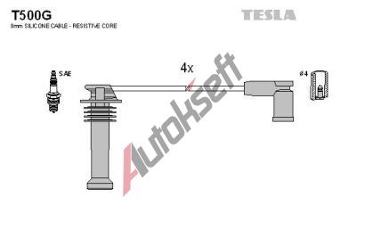 TESLA Sada kabel pro zapalovn TE T500G, T500G