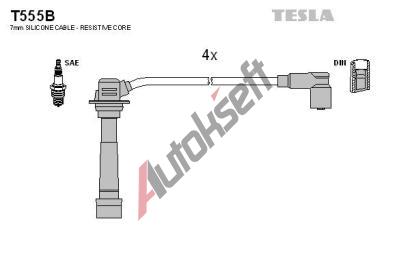 TESLA Sada kabel pro zapalovn TE T555B, T555B