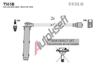 TESLA Sada kabel pro zapalovn TE T565B, T565B