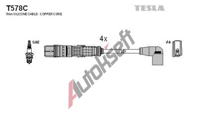TESLA Zapalovac kabely original TE T578C, T578C