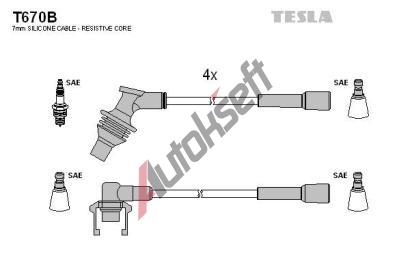 TESLA Sada kabel pro zapalovn TE T670B, T670B