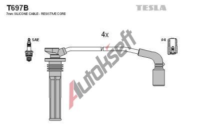 TESLA Sada kabel pro zapalovn TE T697B, T697B