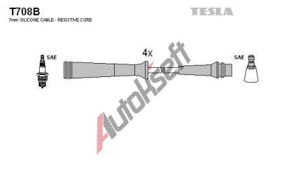 TESLA Sada kabel pro zapalovn TE T708B, T708B