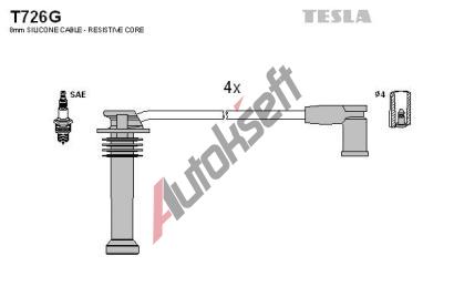 TESLA Sada kabel pro zapalovn TE T726G, T726G