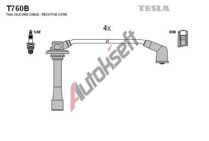 TESLA Sada kabel pro zapalovn TE T760B, T760B