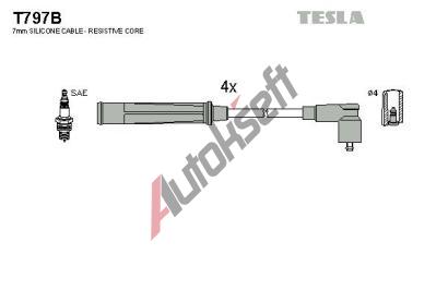 TESLA Sada kabel pro zapalovn TE T797B, T797B