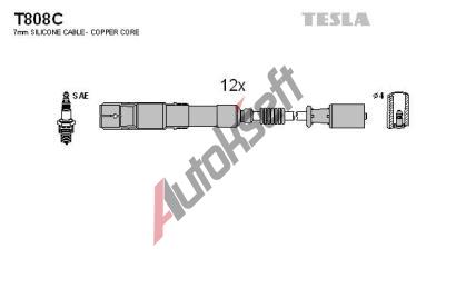 TESLA Zapalovac kabely original TE T808C, T808C