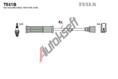 TESLA Sada kabel pro zapalovn TE T841B, T841B