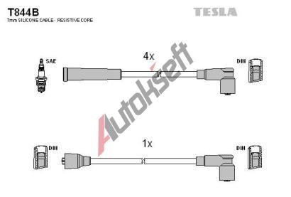 TESLA Sada kabel pro zapalovn TE T844B, T844B