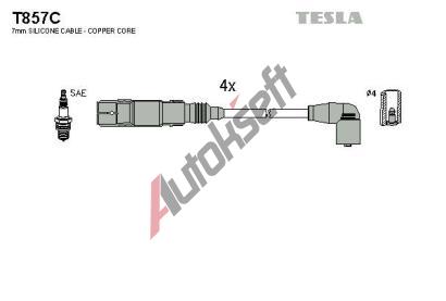 TESLA Zapalovac kabely original TE T857C, T857C