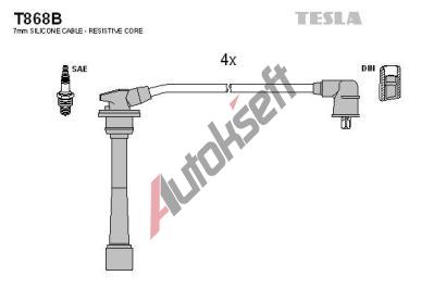 TESLA Sada kabel pro zapalovn TE T868B, T868B