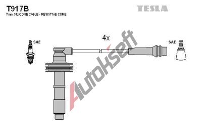 TESLA Sada kabel pro zapalovn TE T917B, T917B