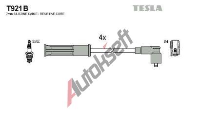 TESLA Sada kabel pro zapalovn TE T921B, T921B