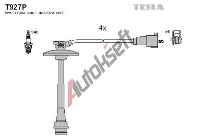 TESLA Sada kabel pro zapalovn TE T927P, T927P