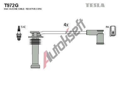 TESLA Sada kabel pro zapalovn TE T972G, T972G