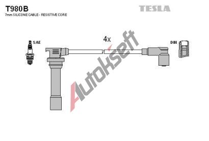 TESLA Sada kabel pro zapalovn TE T980B, T980B