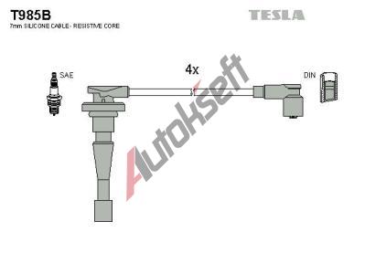 TESLA Sada kabel pro zapalovn TE T985B, T985B