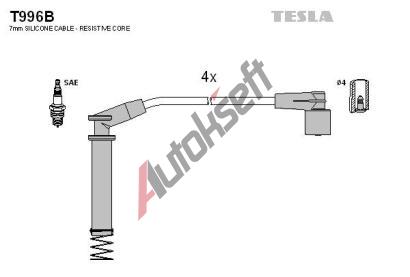 TESLA Sada kabel pro zapalovn TE T996B, T996B