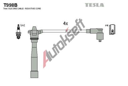 TESLA Sada kabel pro zapalovn TE T998B, T998B
