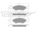 TOMEX Brakes Sada brzdovch destiek ‐ TMX TX 10-28
